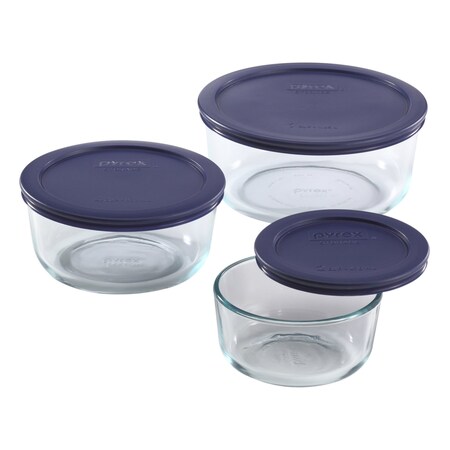 Pyrex Clear Food Storage Container Set 6010170